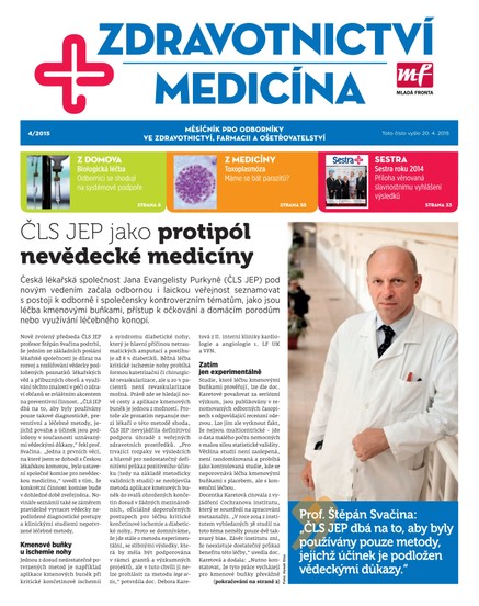 Zdravotnictví a medicína 4/2015
