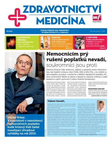 Zdravotnictví a medicína 1/2014