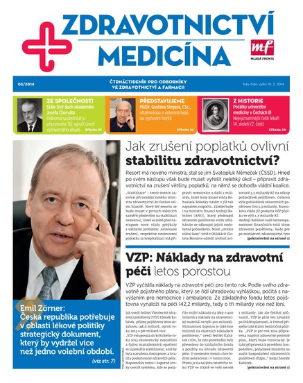 Zdravotnictví a medicína 3/2014