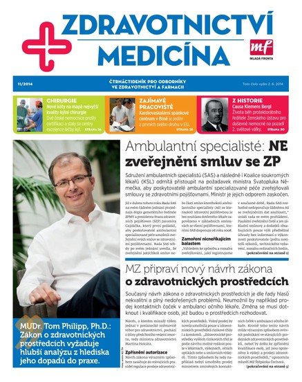 Zdravotnictví a medicína 11/2014