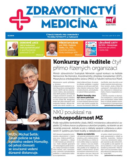 Zdravotnictví a medicína 13/2014