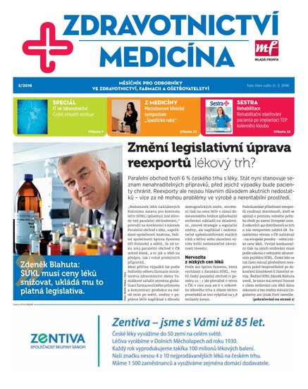 Zdravotnictví a medicína 3/2016