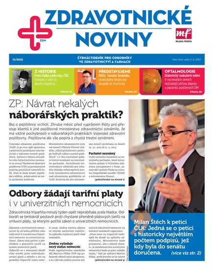 Zdravotnictví a medicína 11/2013