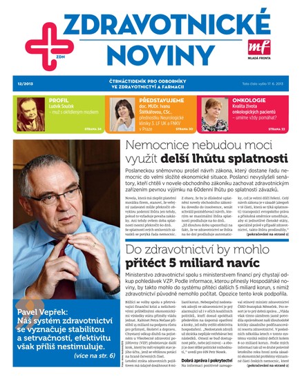 Zdravotnictví a medicína 12/2013