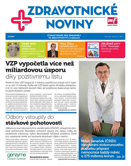 Zdravotnictví a medicína 21/2013