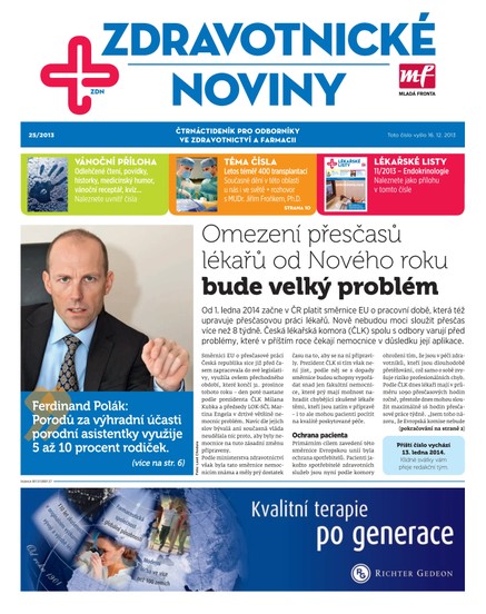 Zdravotnictví a medicína 25/13