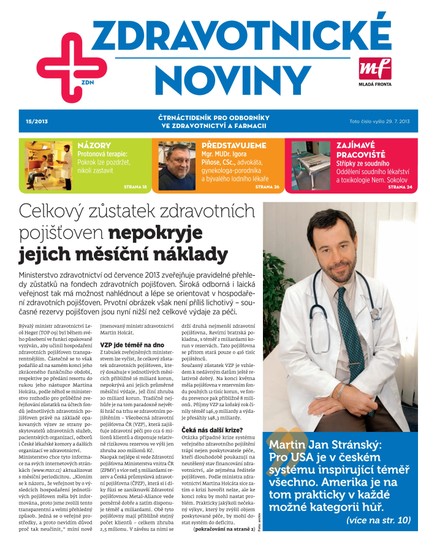 Zdravotnictví a medicína 15/2013