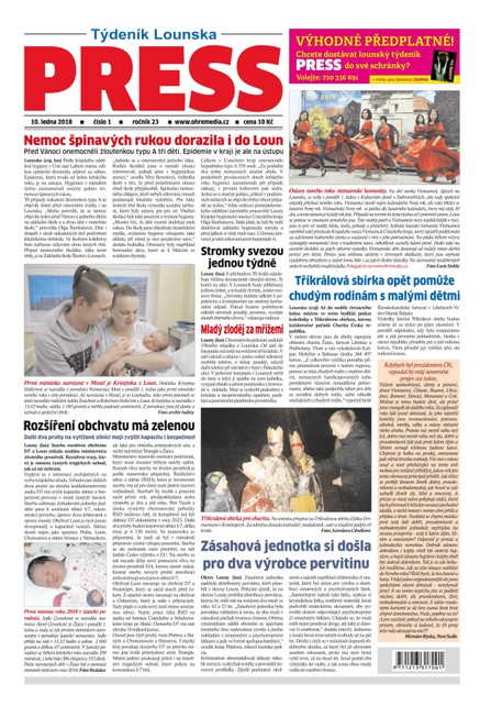 Lounský press 01/2018