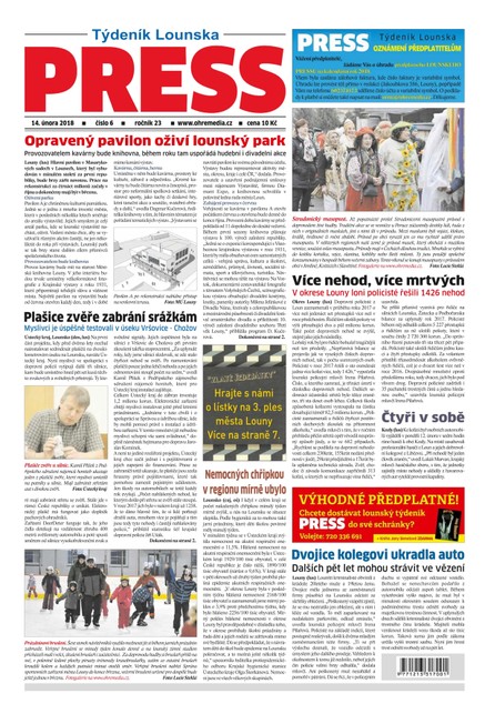 Lounský press 6/2018