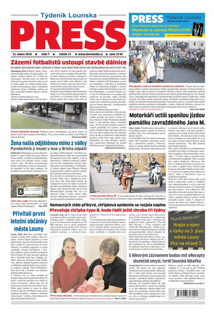 Lounský press 7/2018