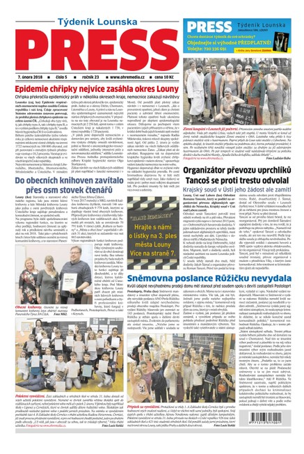 Lounský press 5/2018