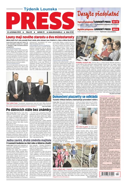 Lounský press 45/2018