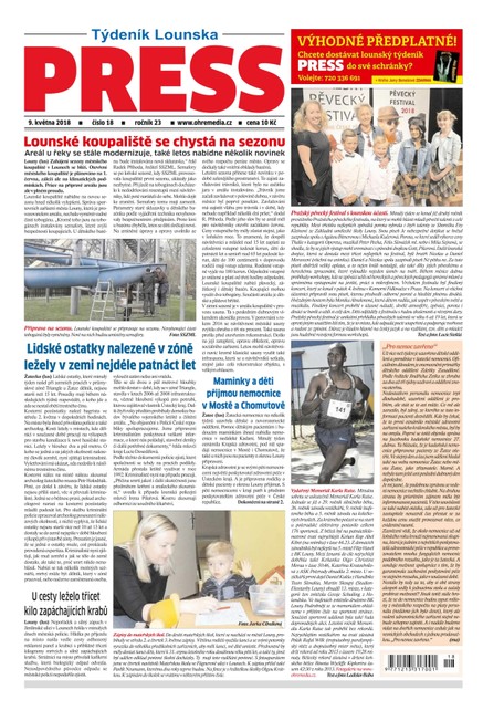 Lounský press 18/2018