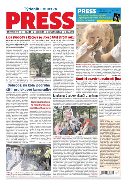 Lounský press 20/2018