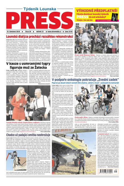 Lounský press 29/2018