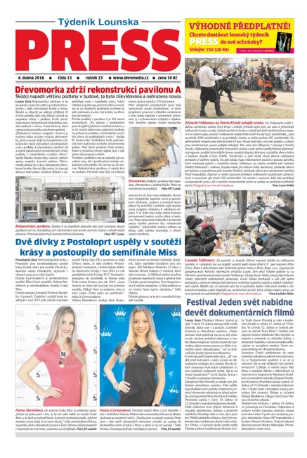 Lounský press 13/2018