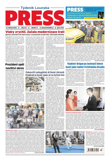 Lounský press 23/2018