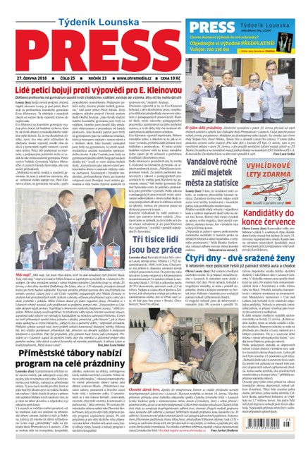 Lounský press 25/2018