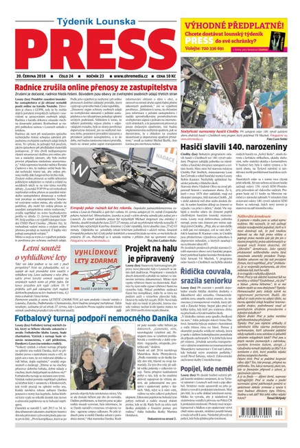 Lounský press 24/2018