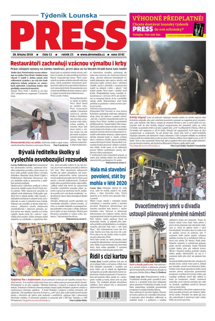 Lounský press 12/2018