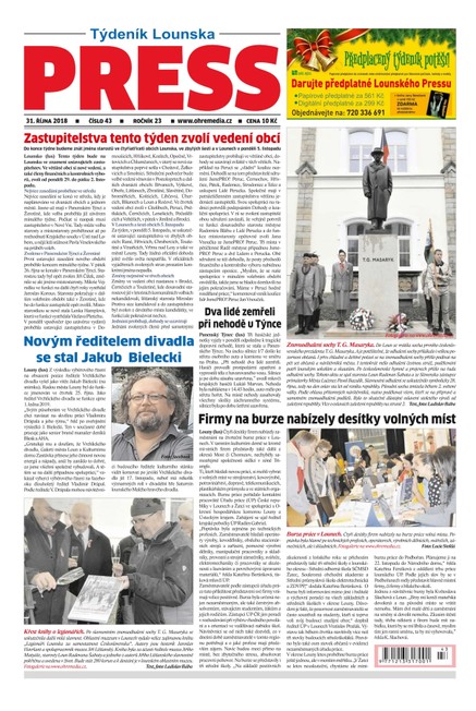 Lounský press 43/2018