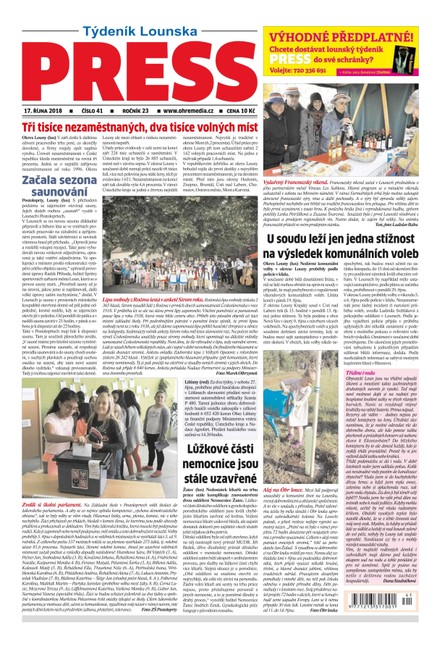 Lounský press 41/2018