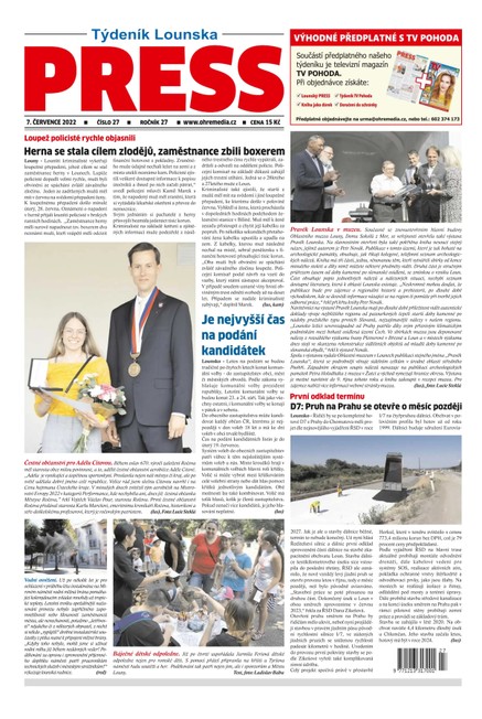Lounský press 27/2022