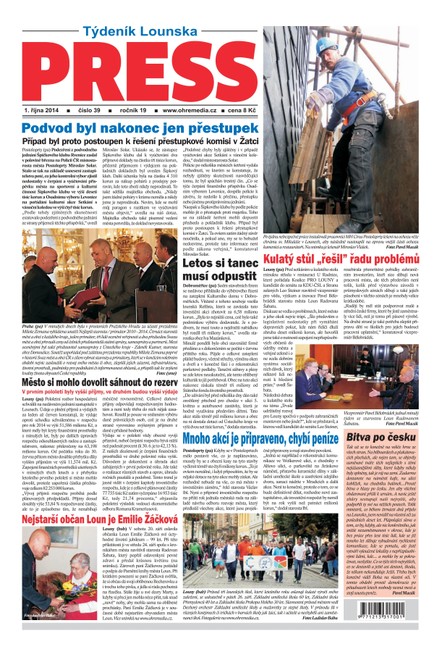 Lounský press 39/2014