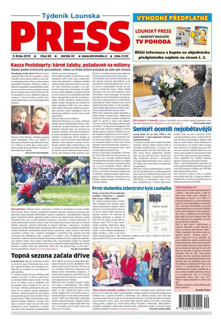 Lounský press 40/2019