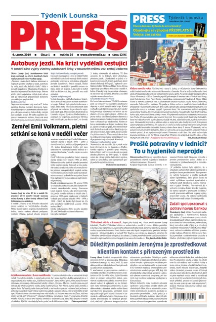 Lounský press 1/2019