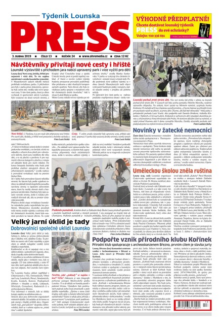 Lounský press 13/2019