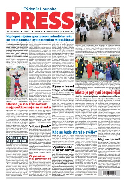 Lounský press 7/2015