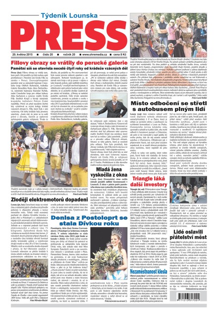 Lounský press 20/2015