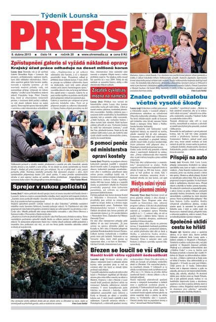 Lounský press 14/2015