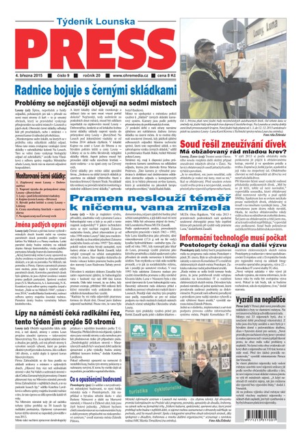 Lounský press 9/2015