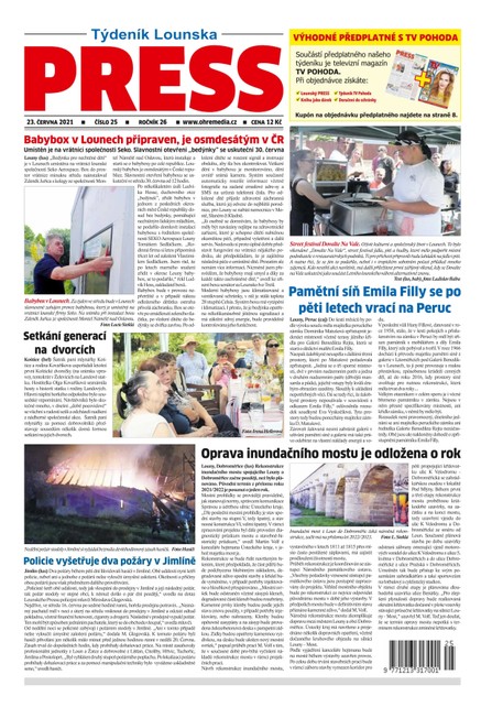 Lounský press 25/2021