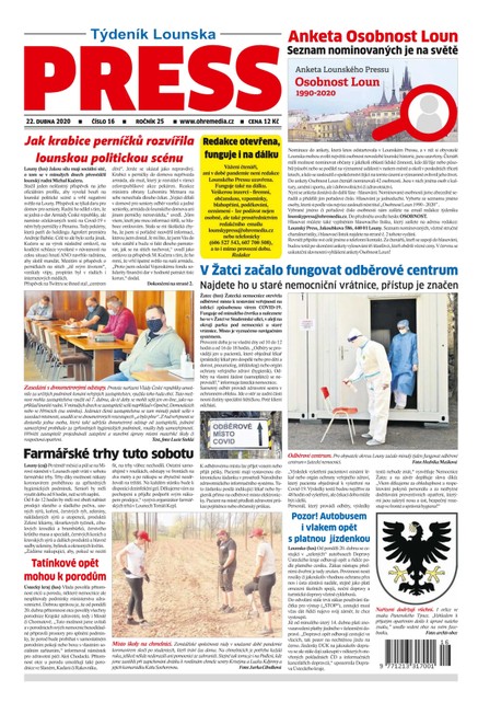 Lounský press 16/2020