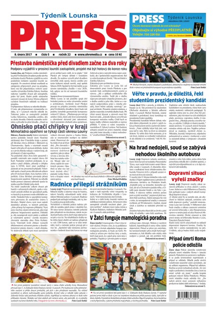 Lounský press 5/2017