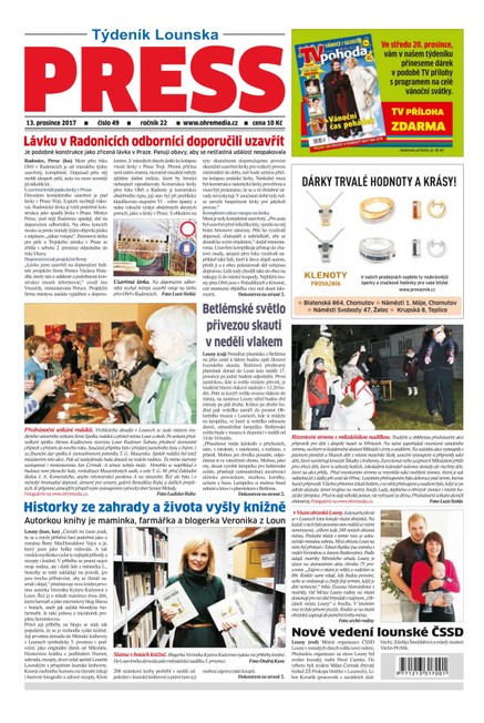 Lounský press 49/2017