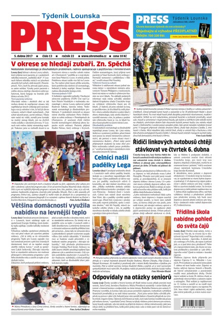 Lounský press 13/2017