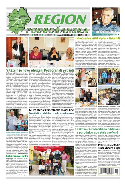 Region Podbořanska 40/2018