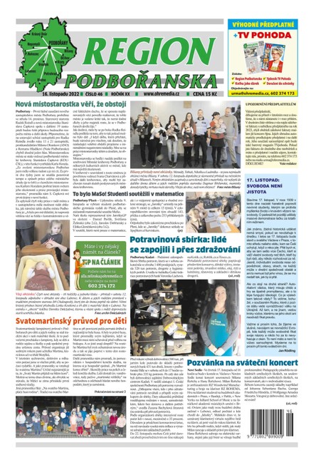 Region Podbořanska 46/2022