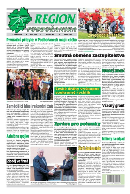 Region Podbořanska 36/2014