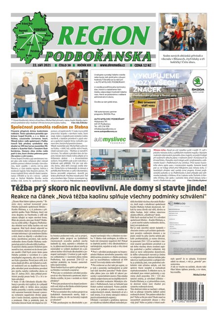 Region Podbořanska 38/2021