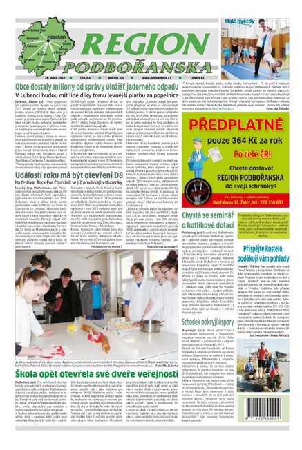 Region Podbořanska 4/2016