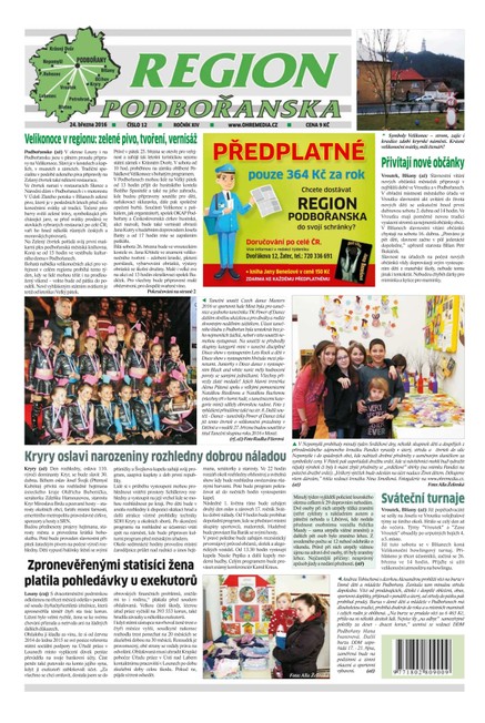 Region Podbořanska 12/2016