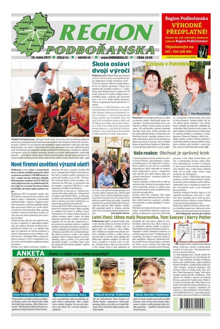 Region Podbořanska 31/2017