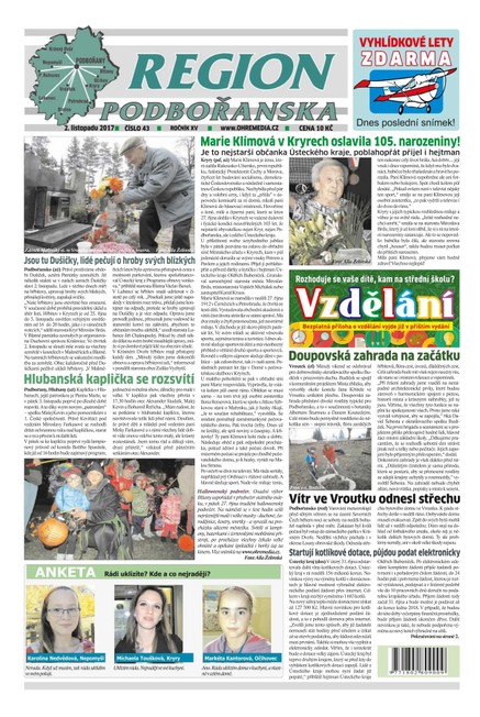 Region Podbořanska 43/2017