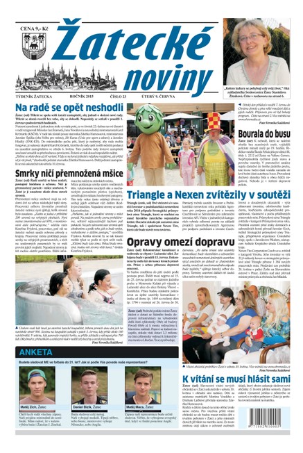 Žatecké noviny 23/2015