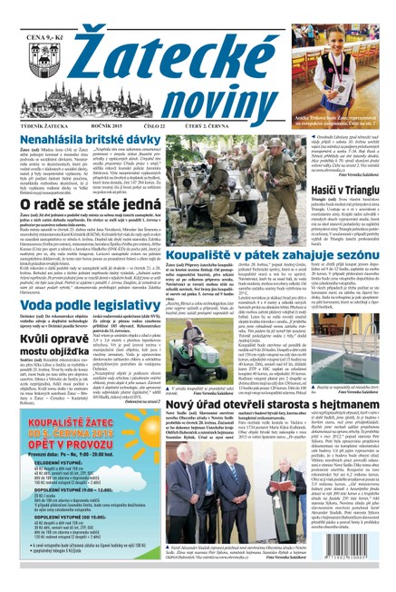 Žatecké noviny 22/2015